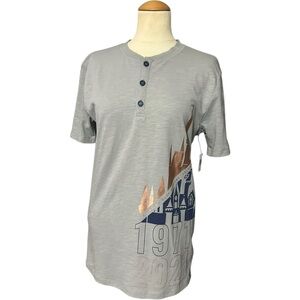 Disney Parks 50th Anniversary Castle 1971 Shirt NWT Gray Small